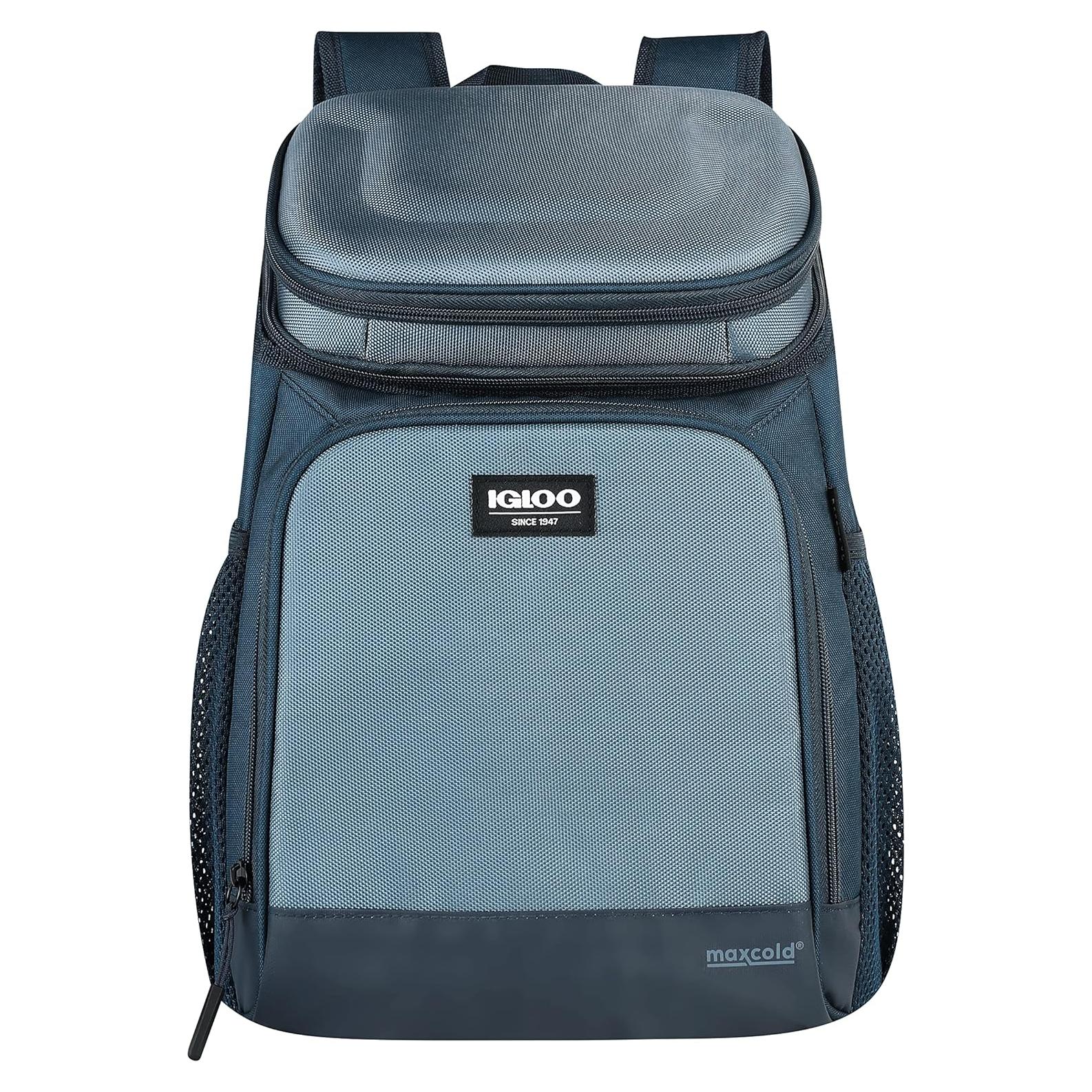 Mochila Nevera Igloo Softside 18 Latas Azul Ecológica