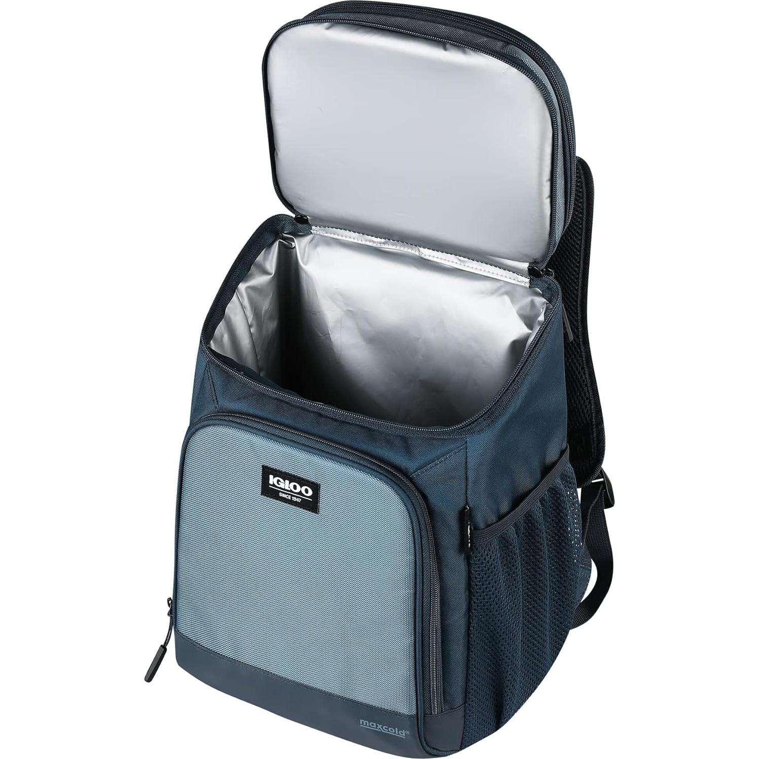 Mochila Nevera Igloo Softside 18 Latas Azul Ecológica