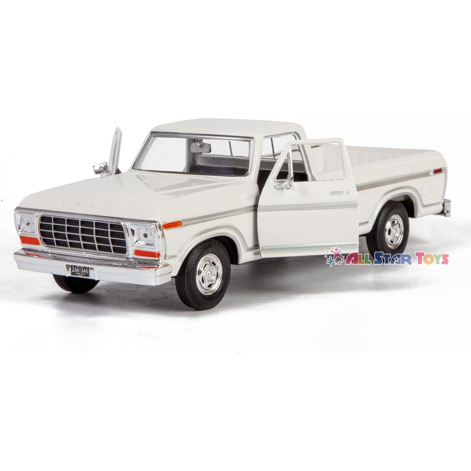 Modelo Diecast Motormax Ford F-150 Pickup 1:24 Blanco