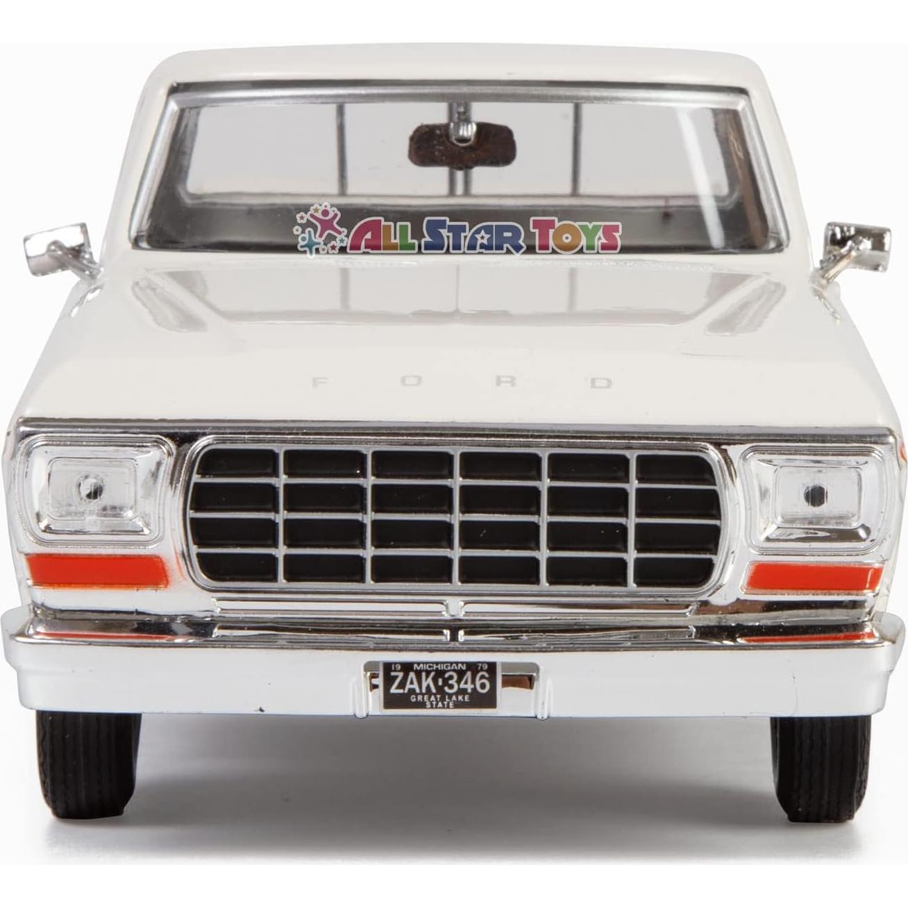 Modelo Diecast Motormax Ford F-150 Pickup 1:24 Blanco