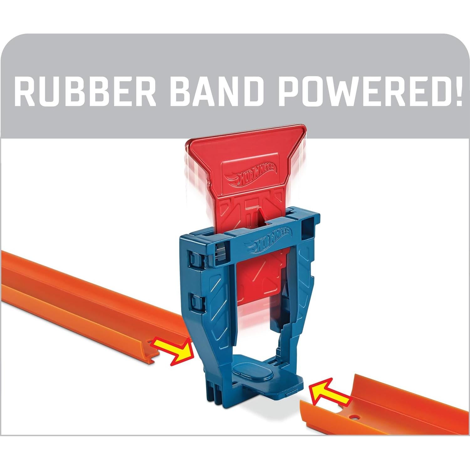 Juego de Pista de Autos Hot Wheels con 18 Piezas y Vehículo