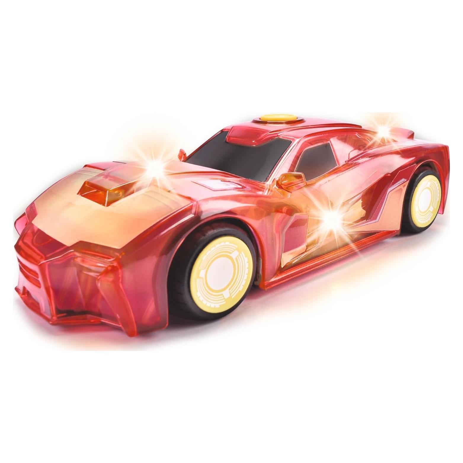 Coche de Juguete Iron Man 15 cm Jada Toys con Luz y Sonido