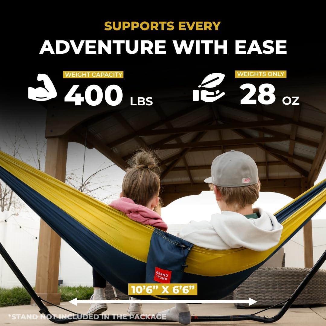 Hamaca Doble Deluxe Grand Trunk 3.2x2.0m Nylon 500lbs