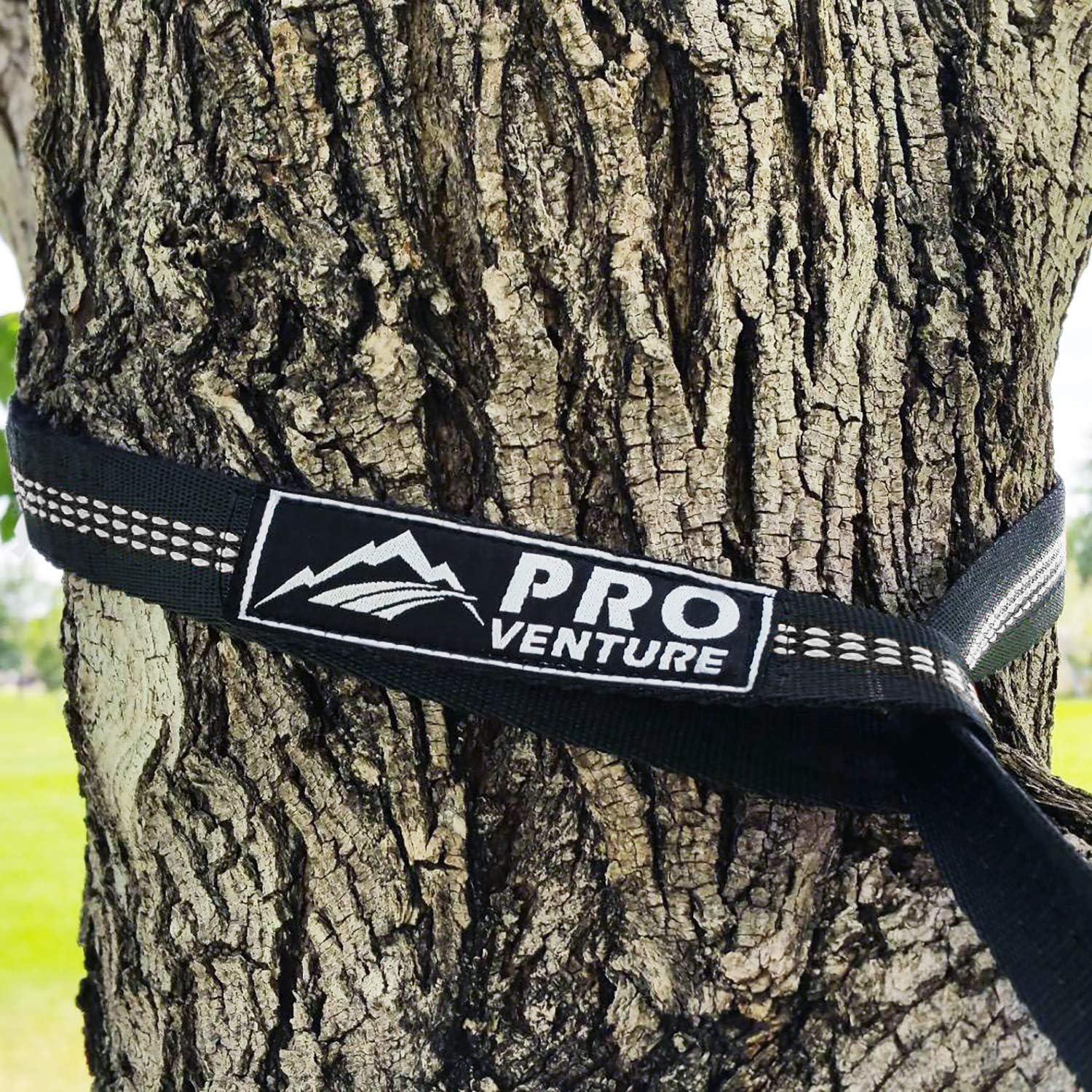 Cintas de hamaca Pro Venture 8ft con 2 mosquetones 1200lbs