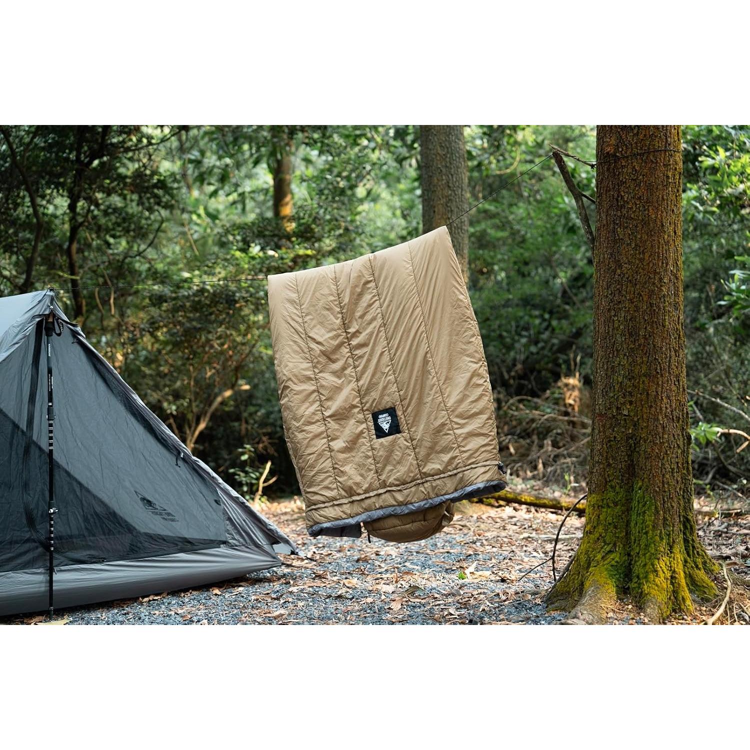 OneTigris Featherlite Quilt Ultraligero 200x85cm 5°C Coyote Brown