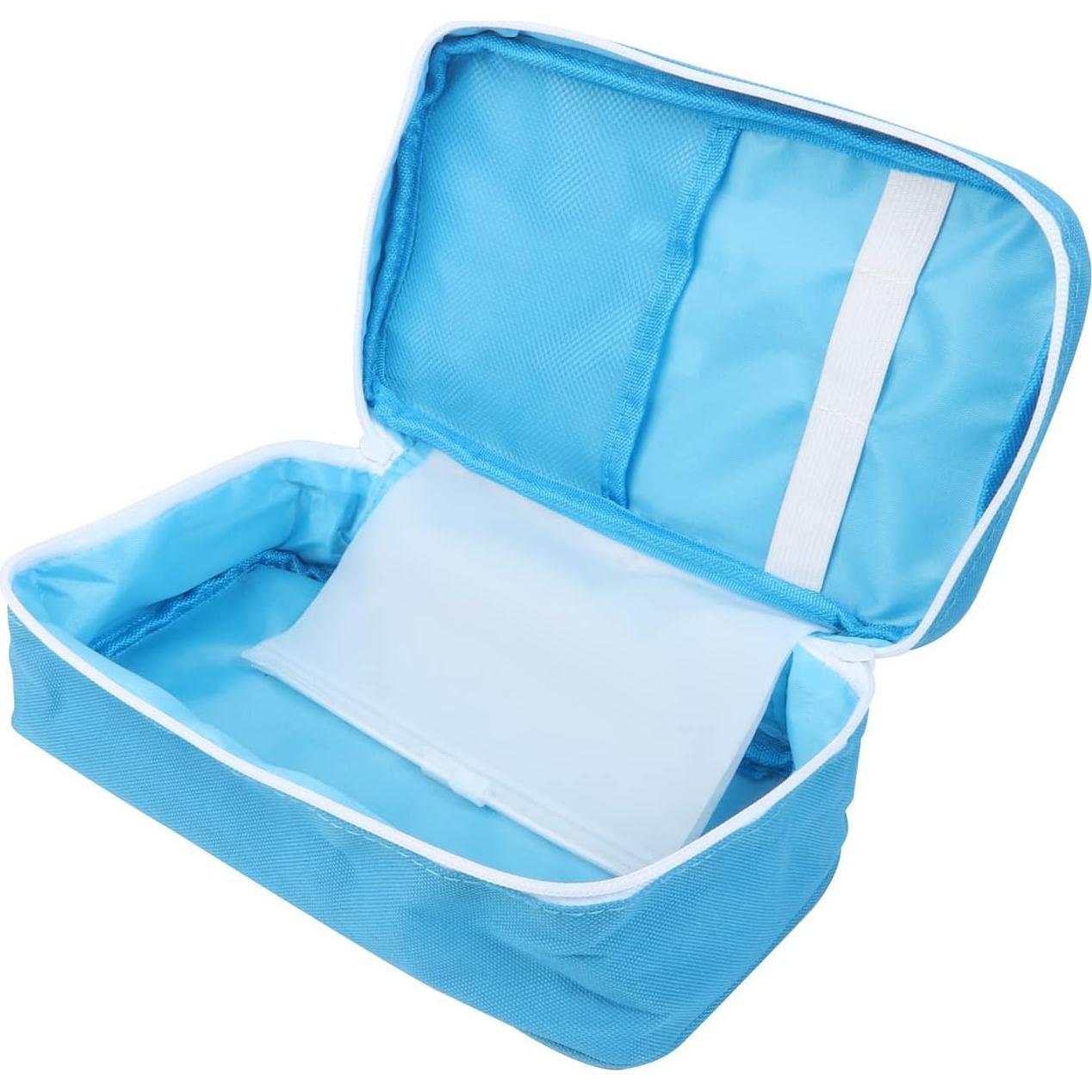 Bolsa de Primeros Auxilios Vacía PAXLAMB Mango Azul 23x12cm