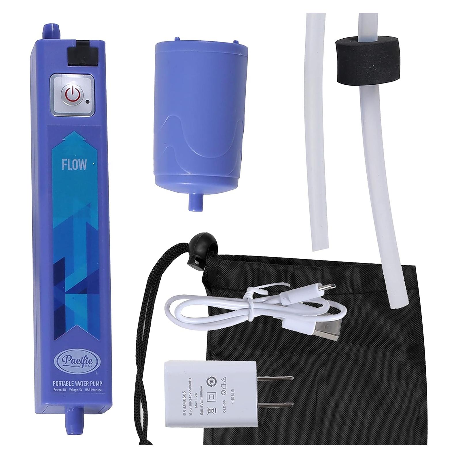 Filtro de Agua Portátil Pacific Bay - Batería Recargable 1.2L/min