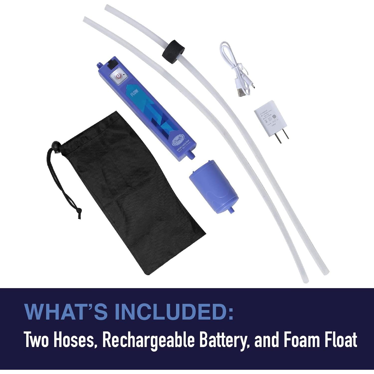 Filtro de Agua Portátil Pacific Bay - Batería Recargable 1.2L/min