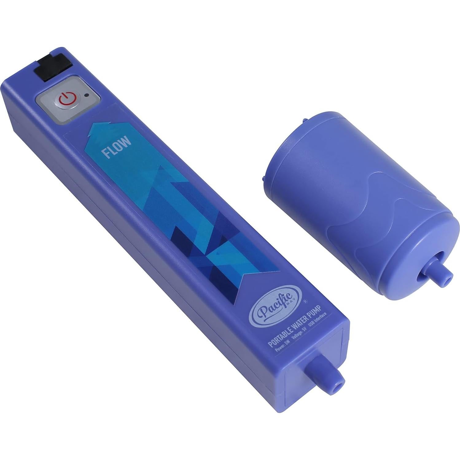 Filtro de Agua Portátil Pacific Bay - Batería Recargable 1.2L/min