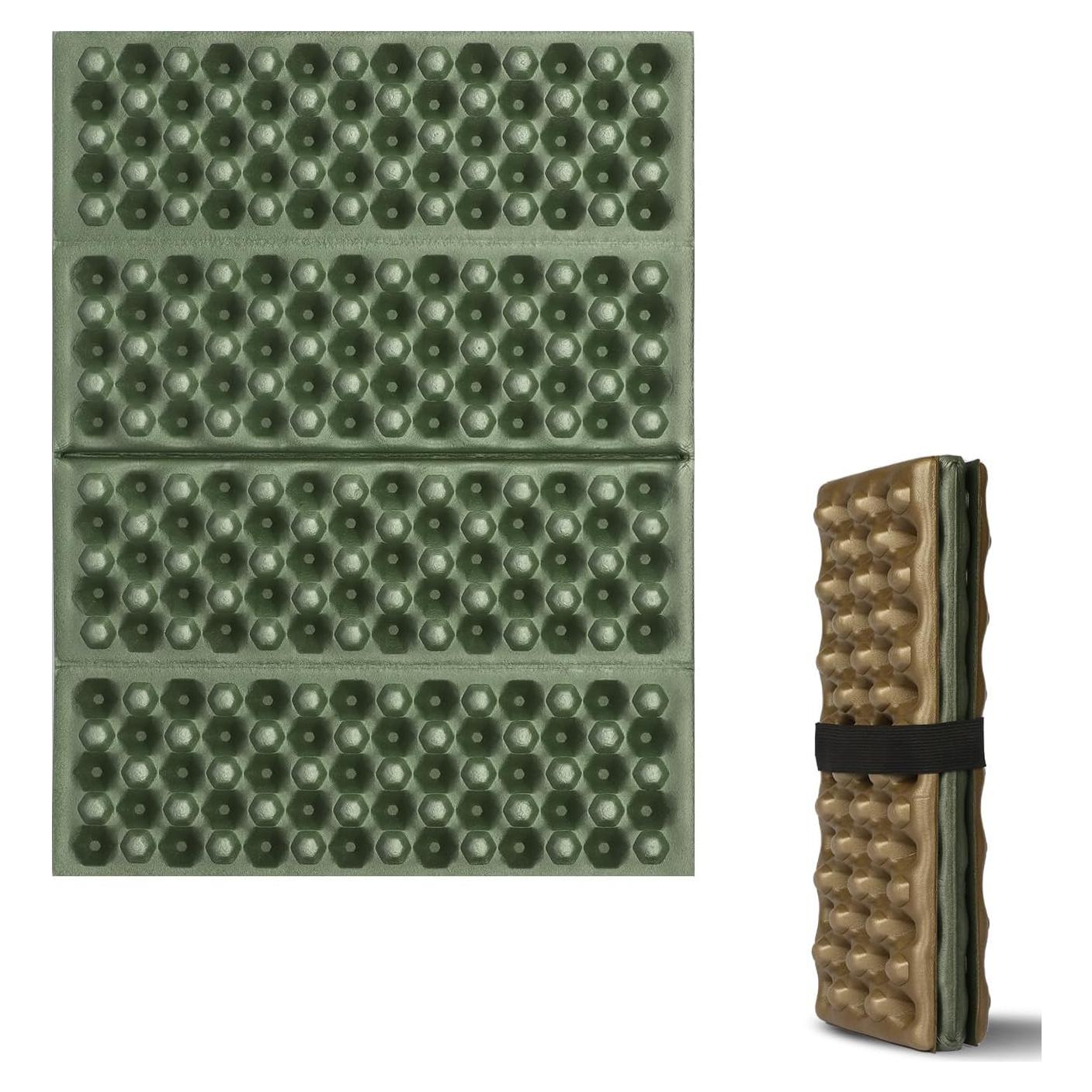 Almohadilla de Asiento Plegable FOCHIER F Verde Militar 1pc