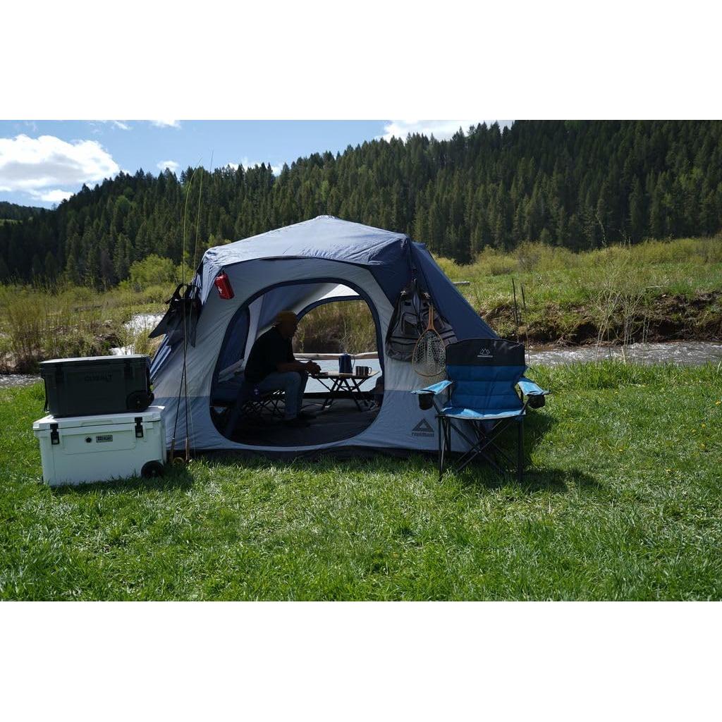 Silla de Camping Acolchada Mountain Summit Gear Azul 158.8 kg