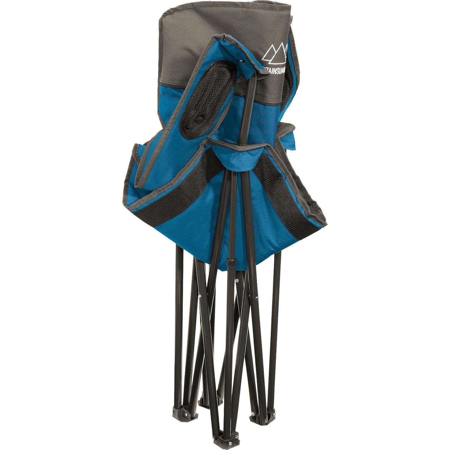 Silla de Camping Acolchada Mountain Summit Gear Azul 158.8 kg