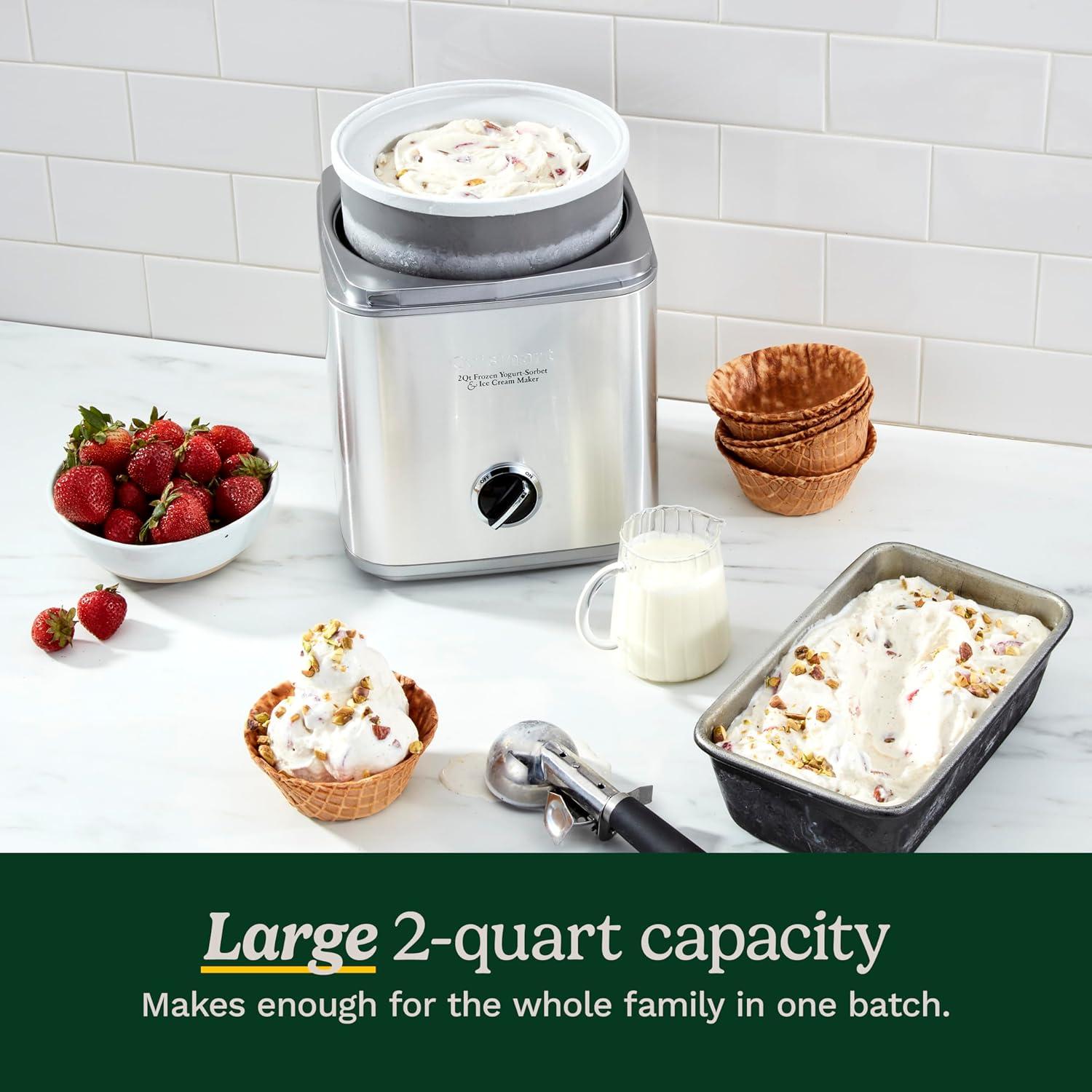 Máquina de Helados Cuisinart ICE-30BCP1 2L Automática