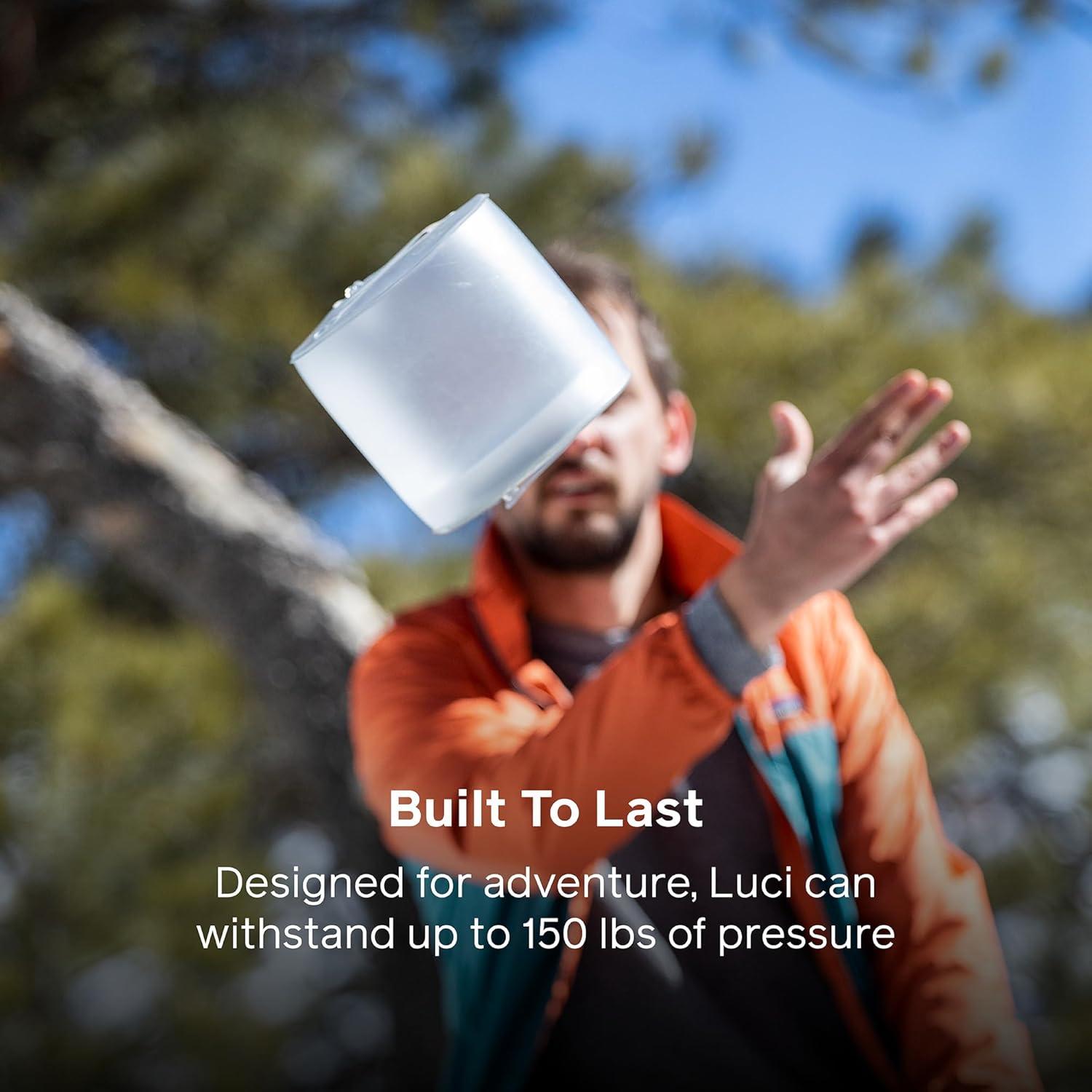 Linterna Inflable Solar BioLite Luci Original Mate 65 Lúmenes