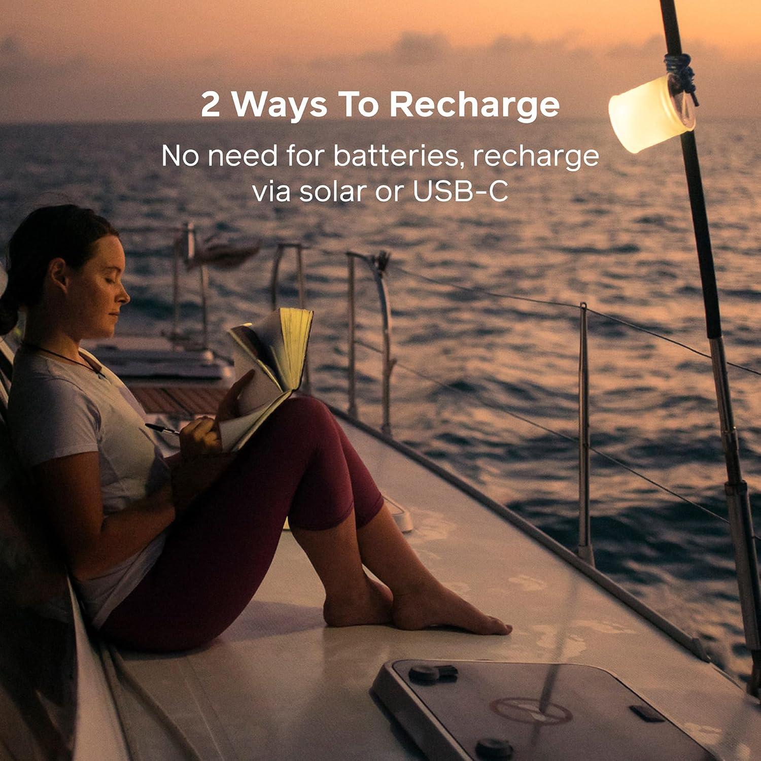 Linterna Inflable Solar BioLite Luci Original Mate 65 Lúmenes