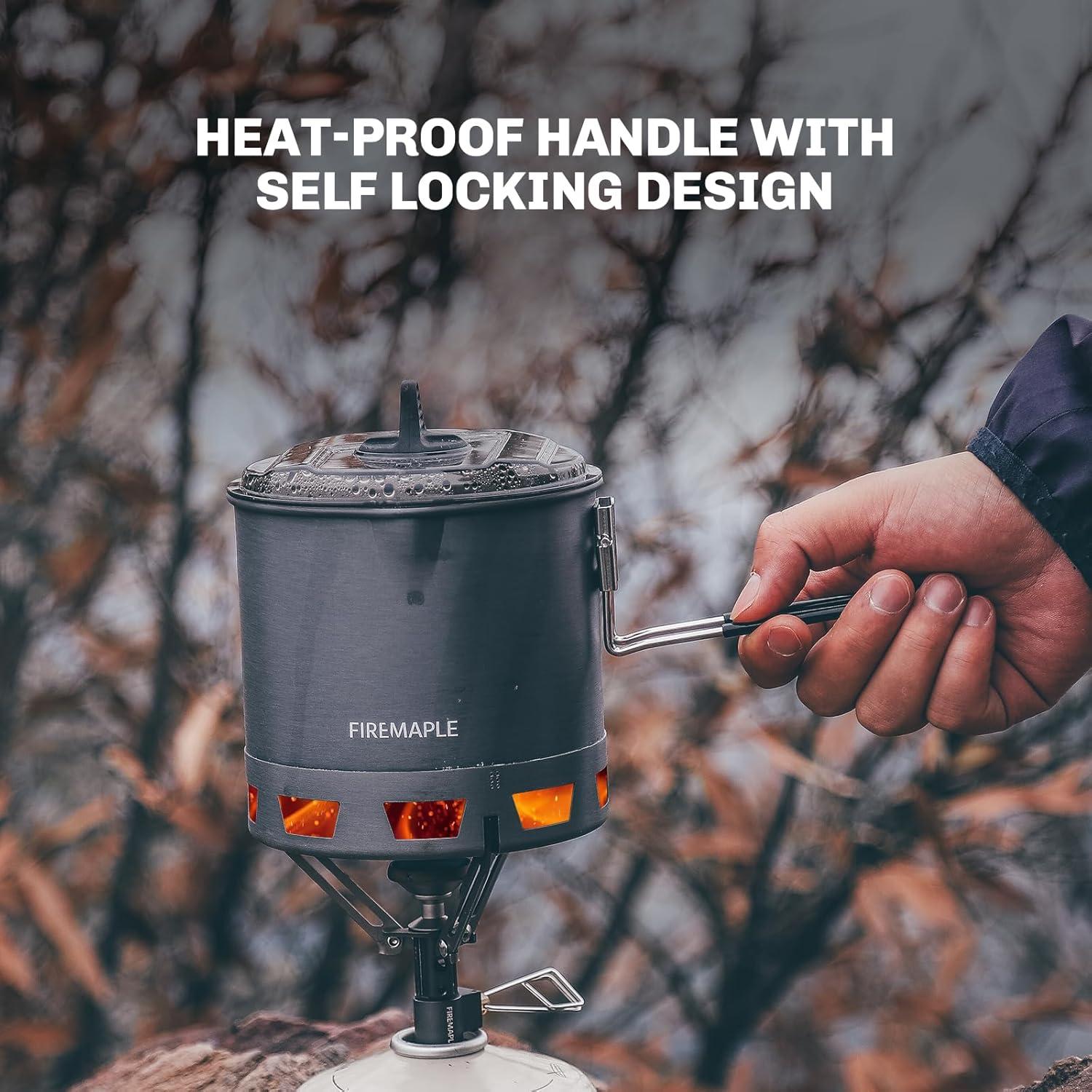 Olla de Camping Fire-Maple Petrel 750ml Aluminio Ultraligera