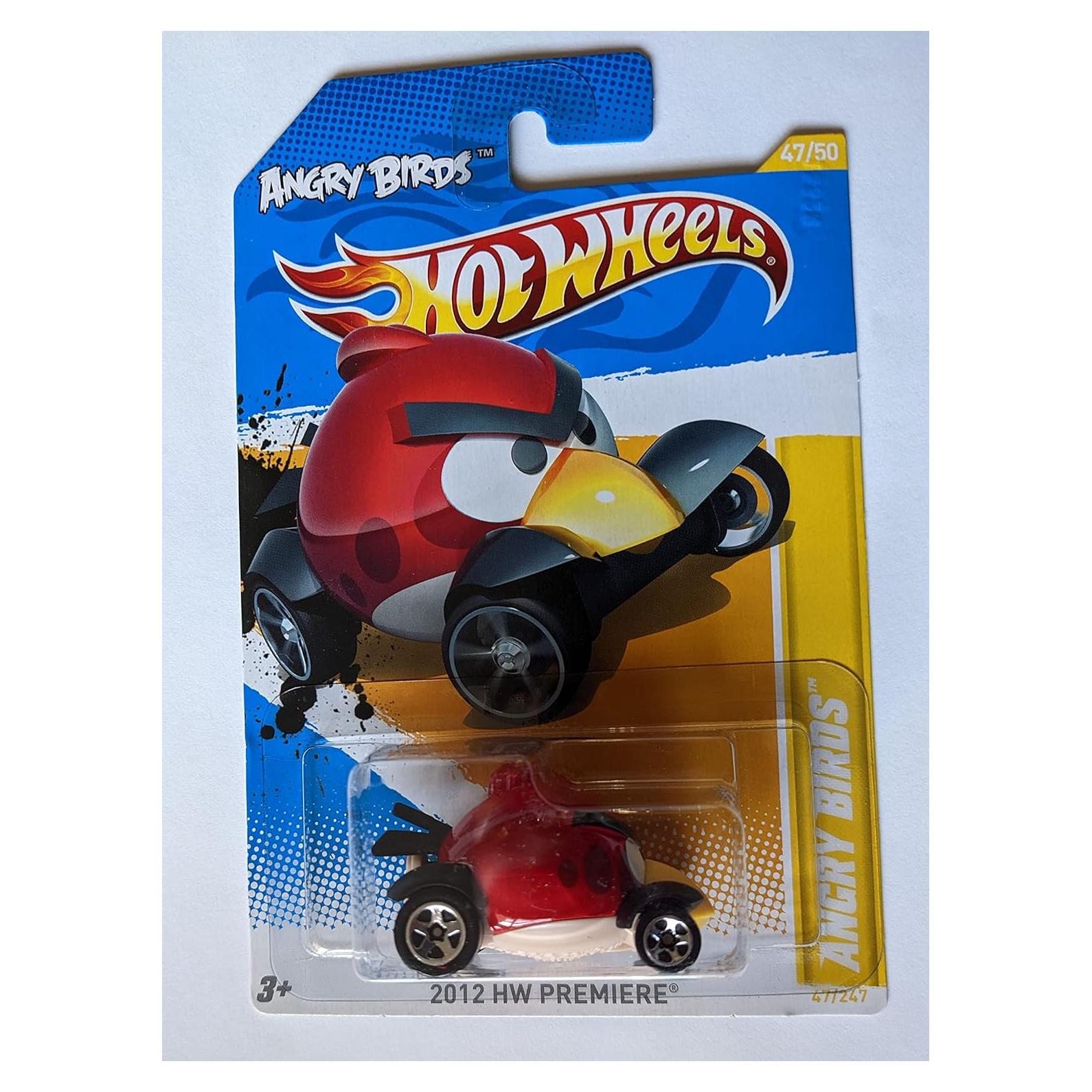 Coche Coleccionable Angry Birds Pájaro Rojo Hot Wheels 1:64