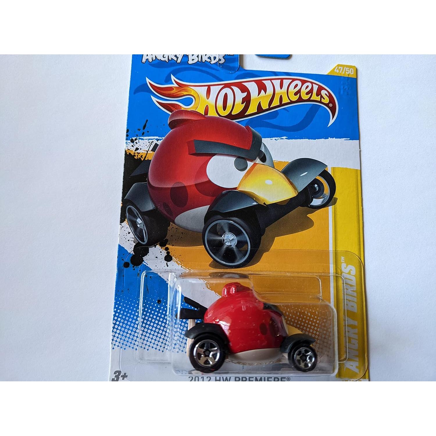 Coche Coleccionable Angry Birds Pájaro Rojo Hot Wheels 1:64