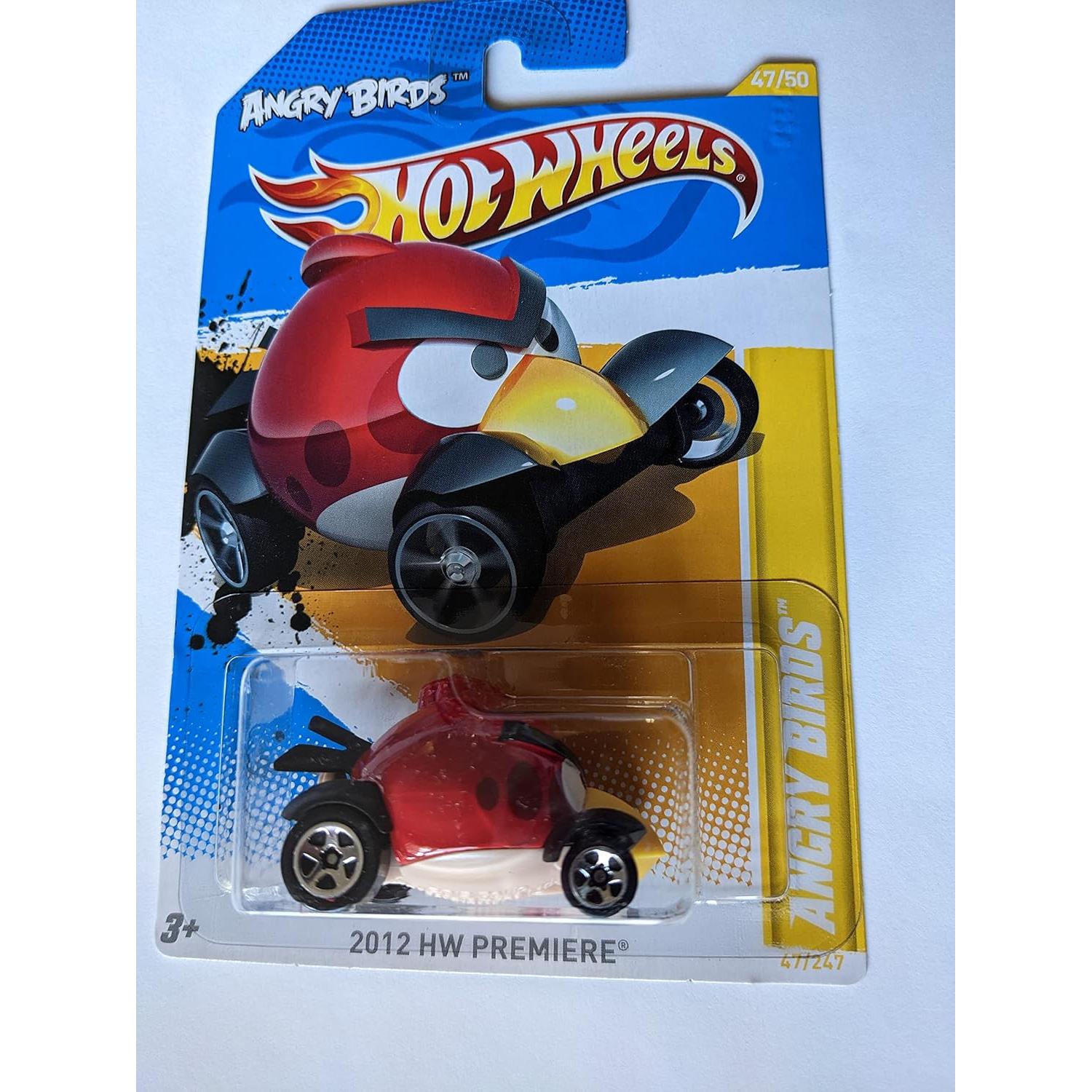 Coche Coleccionable Angry Birds Pájaro Rojo Hot Wheels 1:64