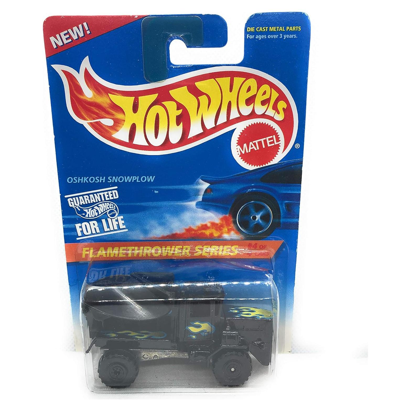 Coche Coleccionable Hot Wheels Lanzallamas Oshkosh 1:64