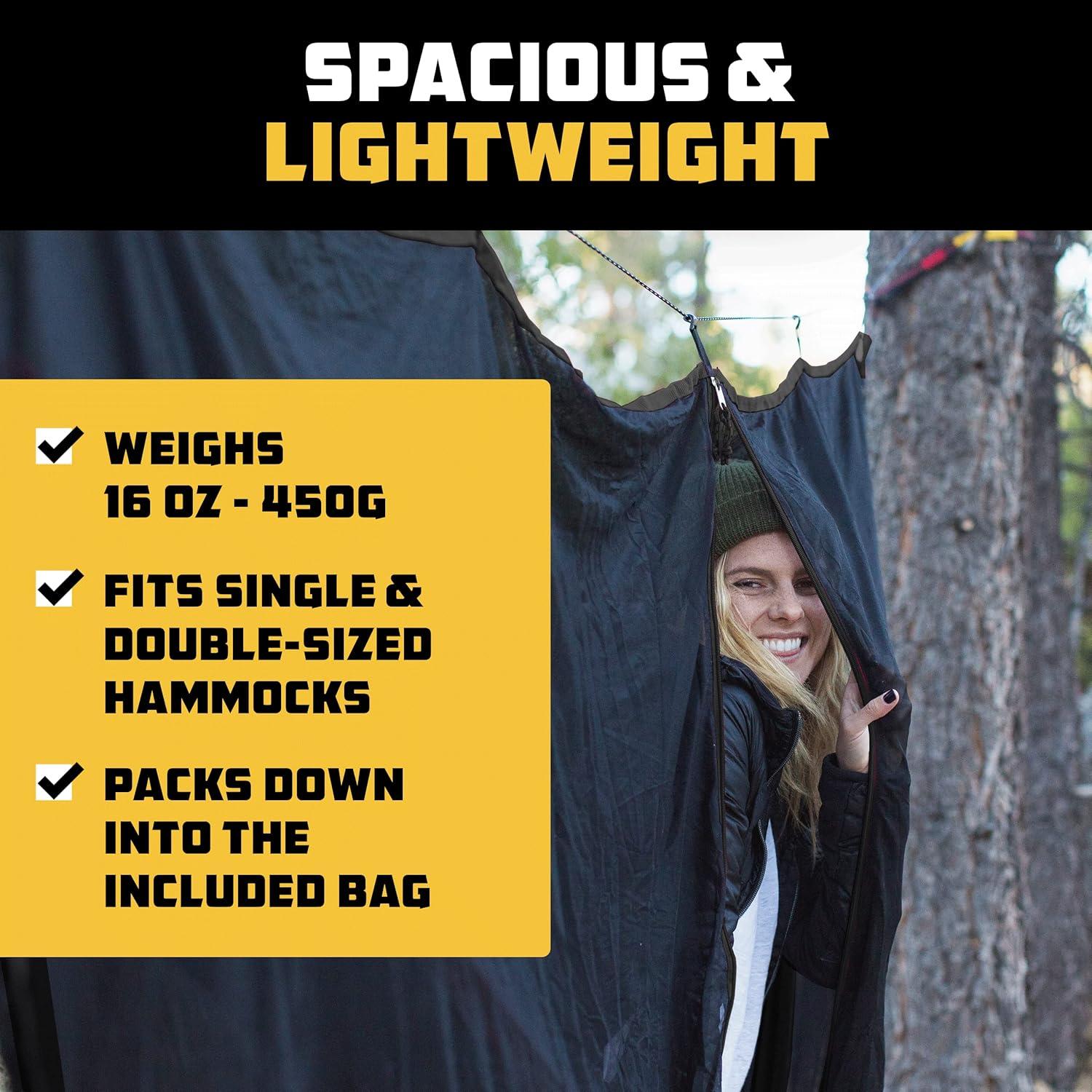 Red de Mosquitos Wise Owl Outfitters para Hamacas - Nylon Premium