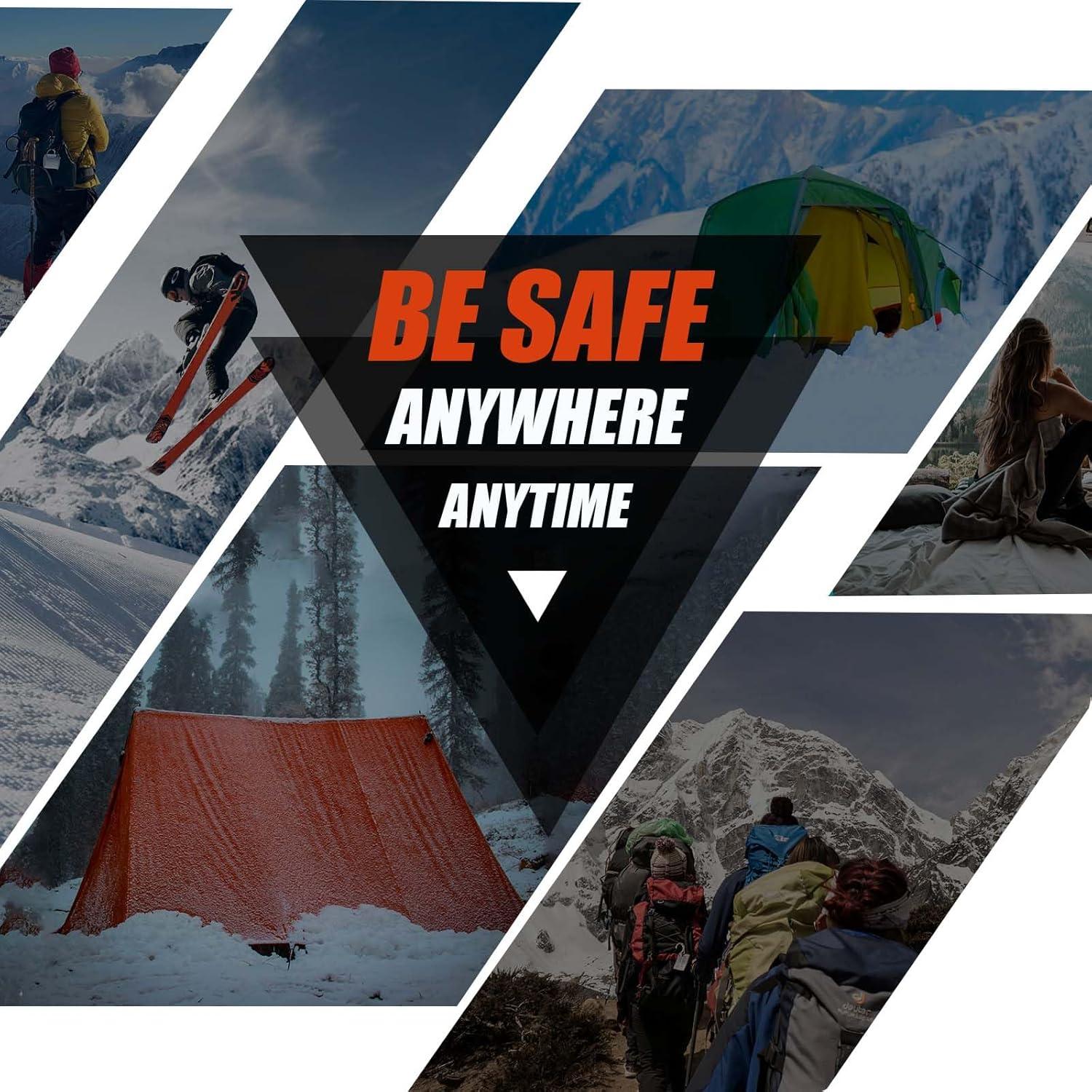 Carpa de Emergencia Frelaxy FY-29D para 2 Personas Verde