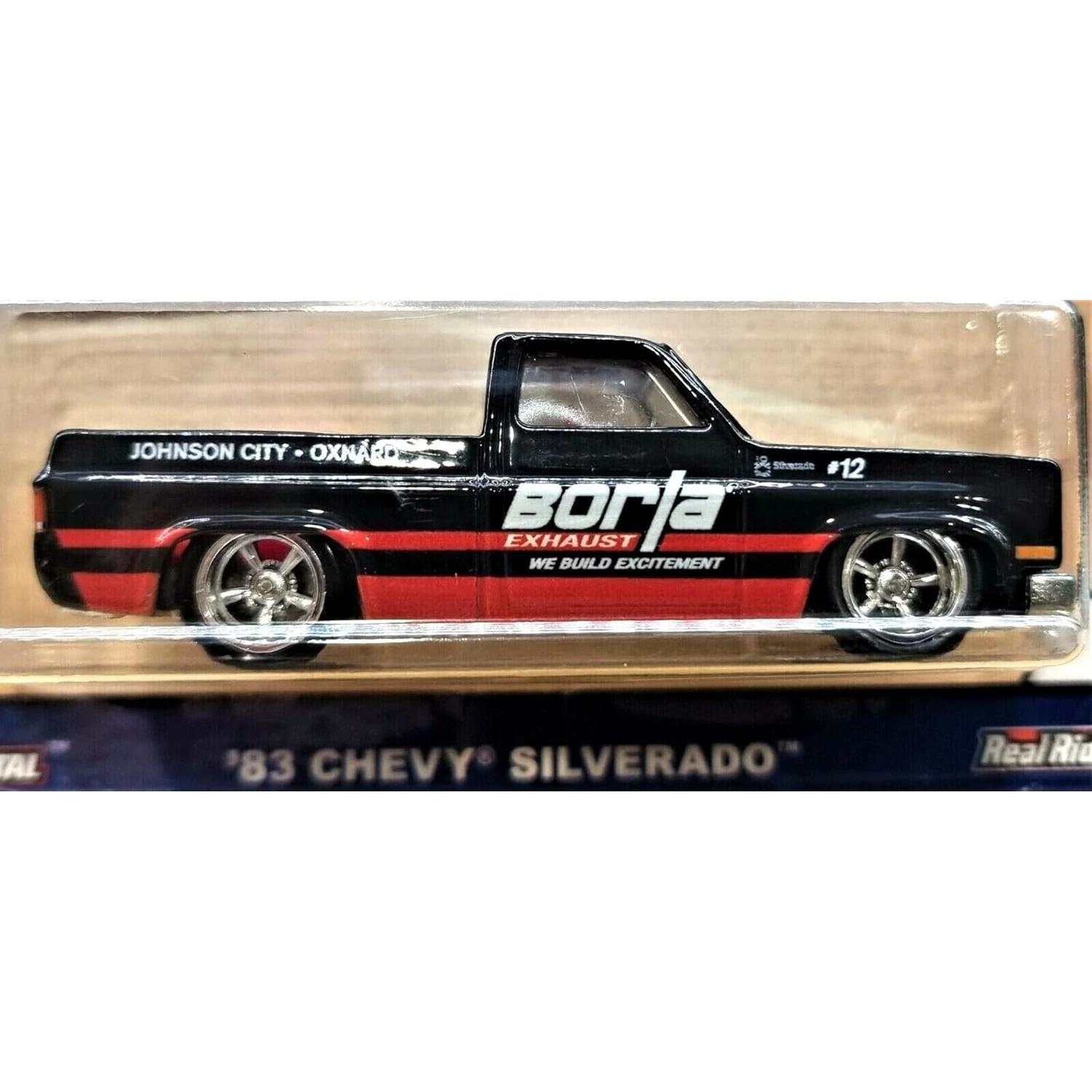 Hot Wheels Chevy Silverado 1983 a Escala 1:64 - Mattel
