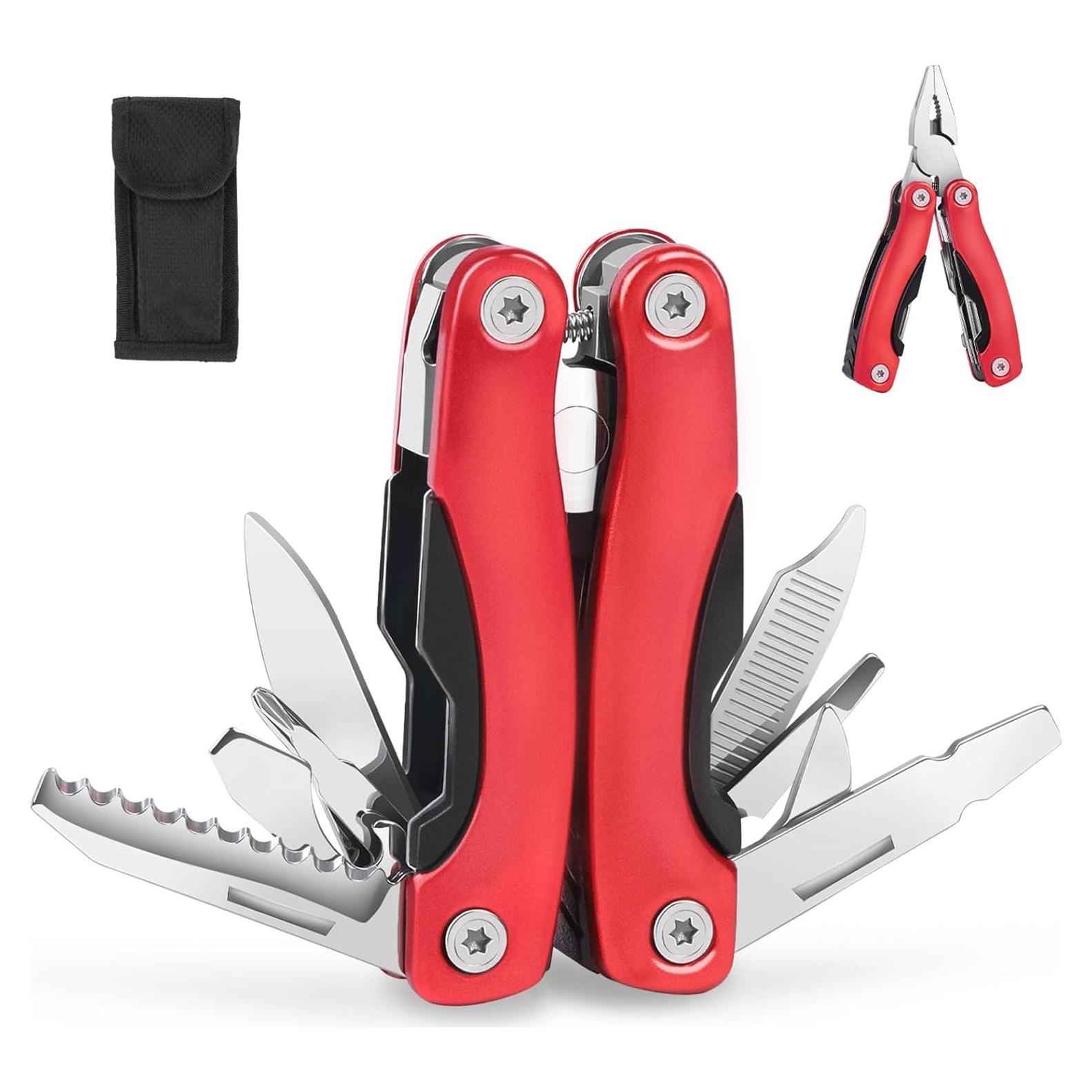 Mini Multiherramienta Portátil WSHUZEMN - Herramienta de Camping y Senderismo