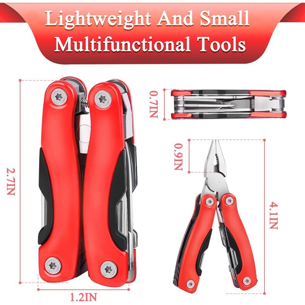 Mini Multiherramienta Portátil WSHUZEMN - Herramienta de Camping y Senderismo