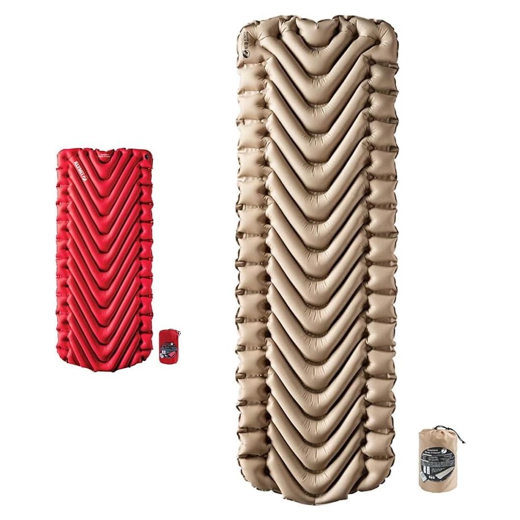 Klymit Pad Inflable Aislado Static V Luxe 76x30 cm para Acampar