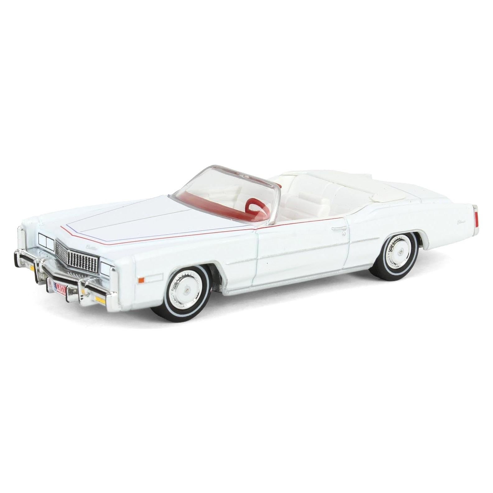 Coche Diecast 1:64 Greenlight 1976 Eldorado Convertible Blanco