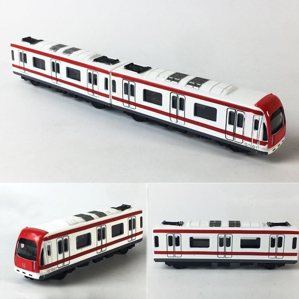 Conjunto de Tren Subterráneo VANTIYAUS 4pcs Escala 1/64