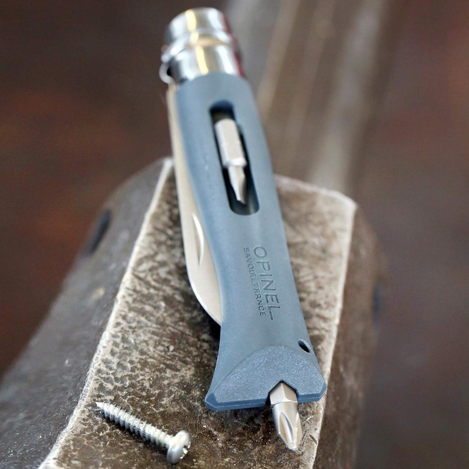 Cuchillo Plegable Opinel DIY No.9 Acero Inoxidable 8cm