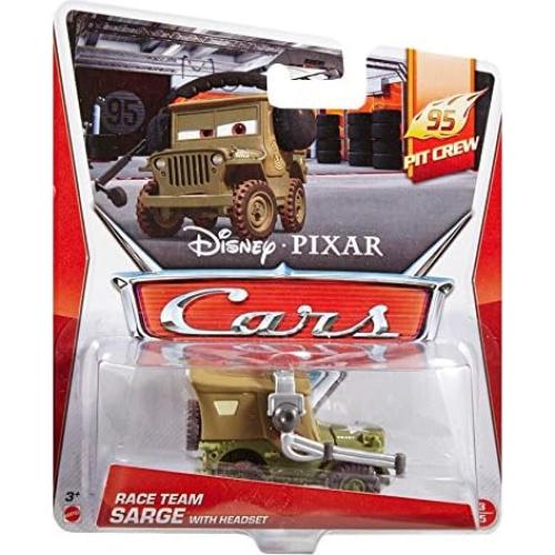 Vehículo Diecast Disney Pixar Cars Sarge 1:55 Mattel