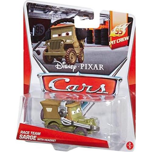 Vehículo Diecast Disney Pixar Cars Sarge 1:55 Mattel