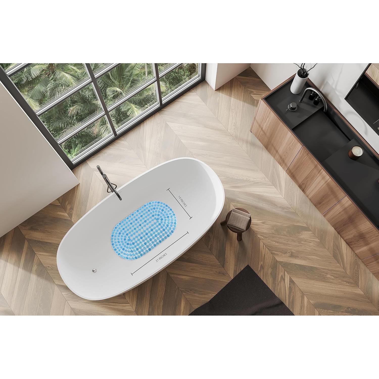 Alfombrilla de Baño Antideslizante Splash Home Ovalada 68.6x38.1cm