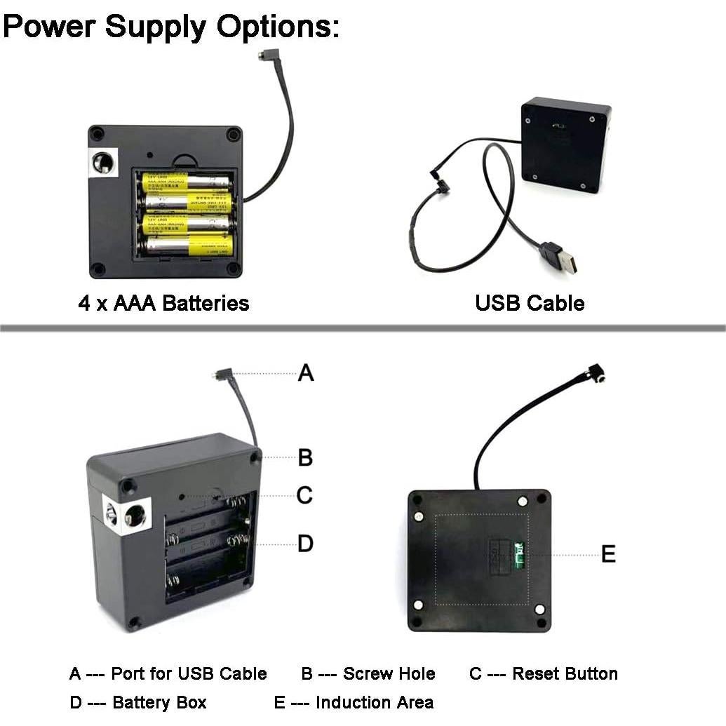 Cerradura RFID Electrónica WOOCH para Armarios de Madera
