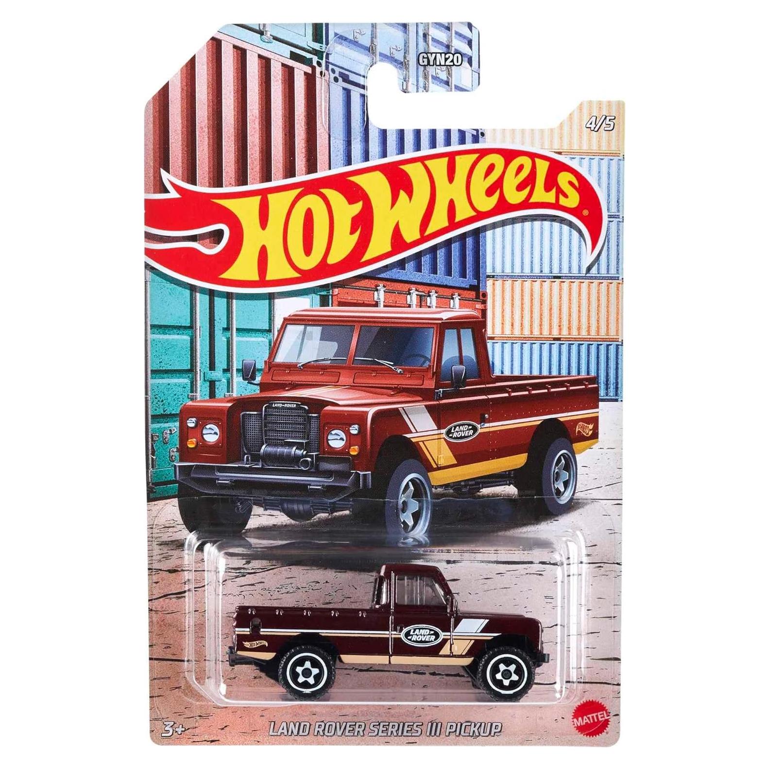 Vehículo Pickup Land Rover Hot Wheels 1:64 para Coleccionistas