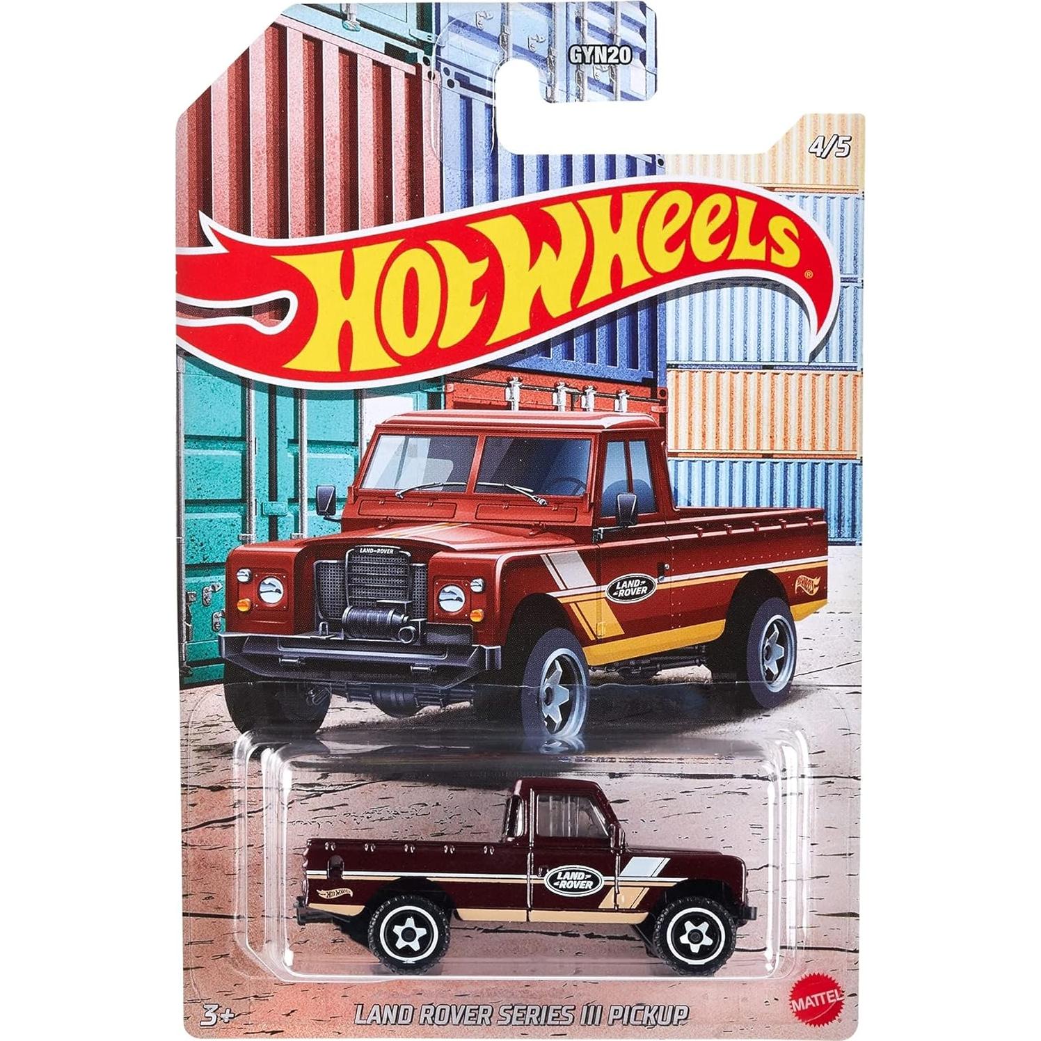 Vehículo Pickup Land Rover Hot Wheels 1:64 para Coleccionistas