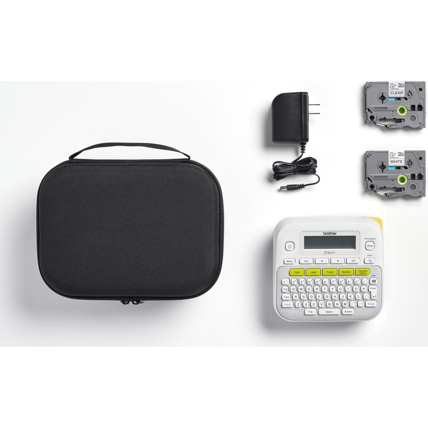 Etiquetadora Brother P-touch PT-D210SV con Estuche y Cintas