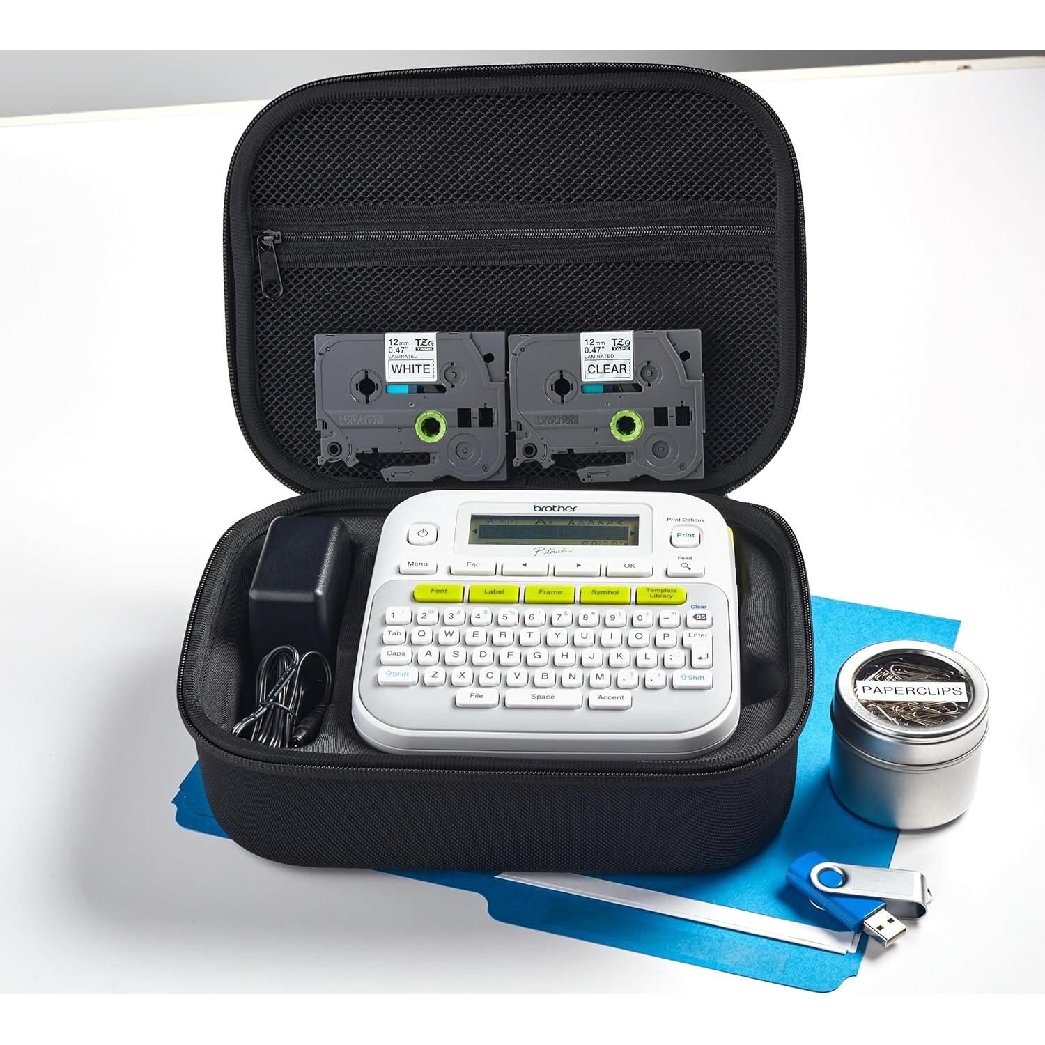 Etiquetadora Brother P-touch PT-D210SV con Estuche y Cintas