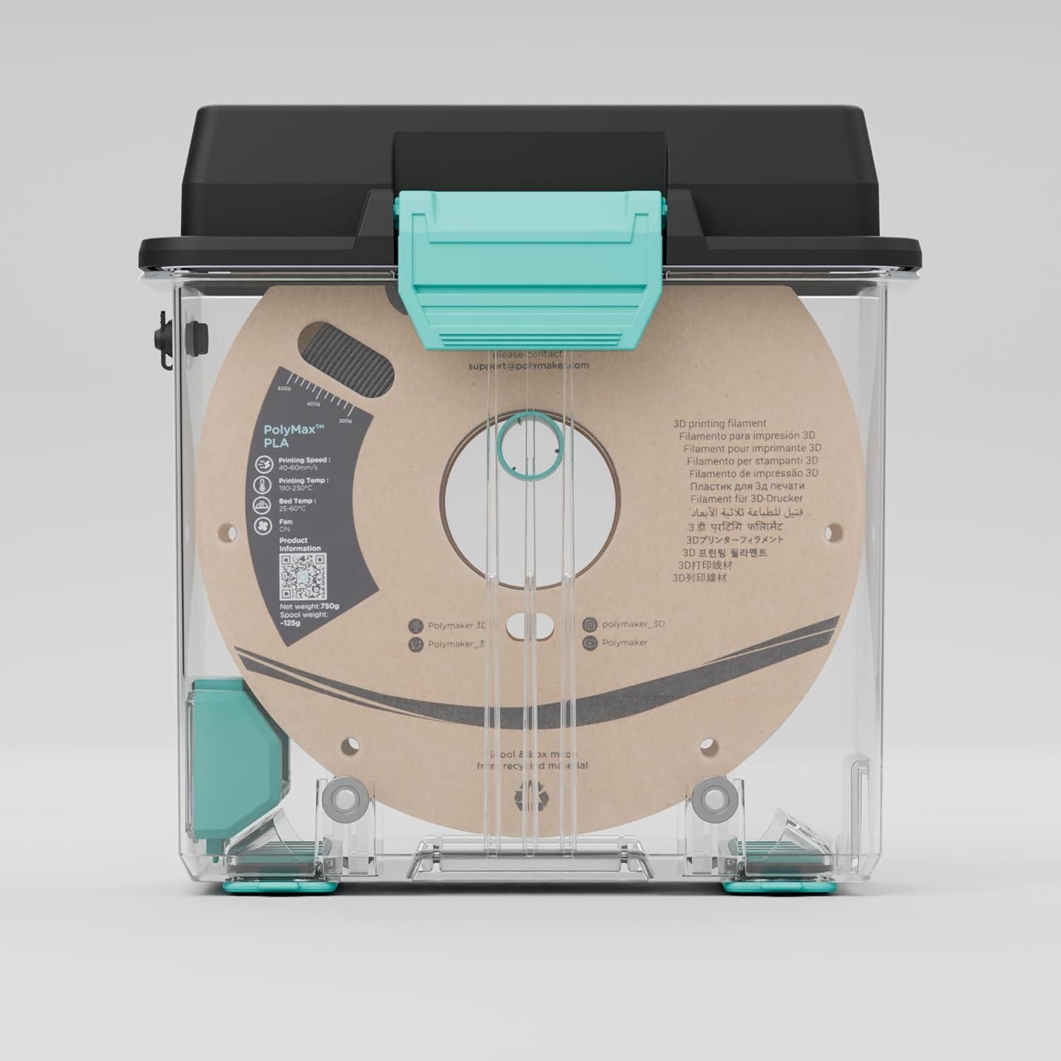 Caja de Almacenamiento PolyDryer Polymaker para Filamento 3D