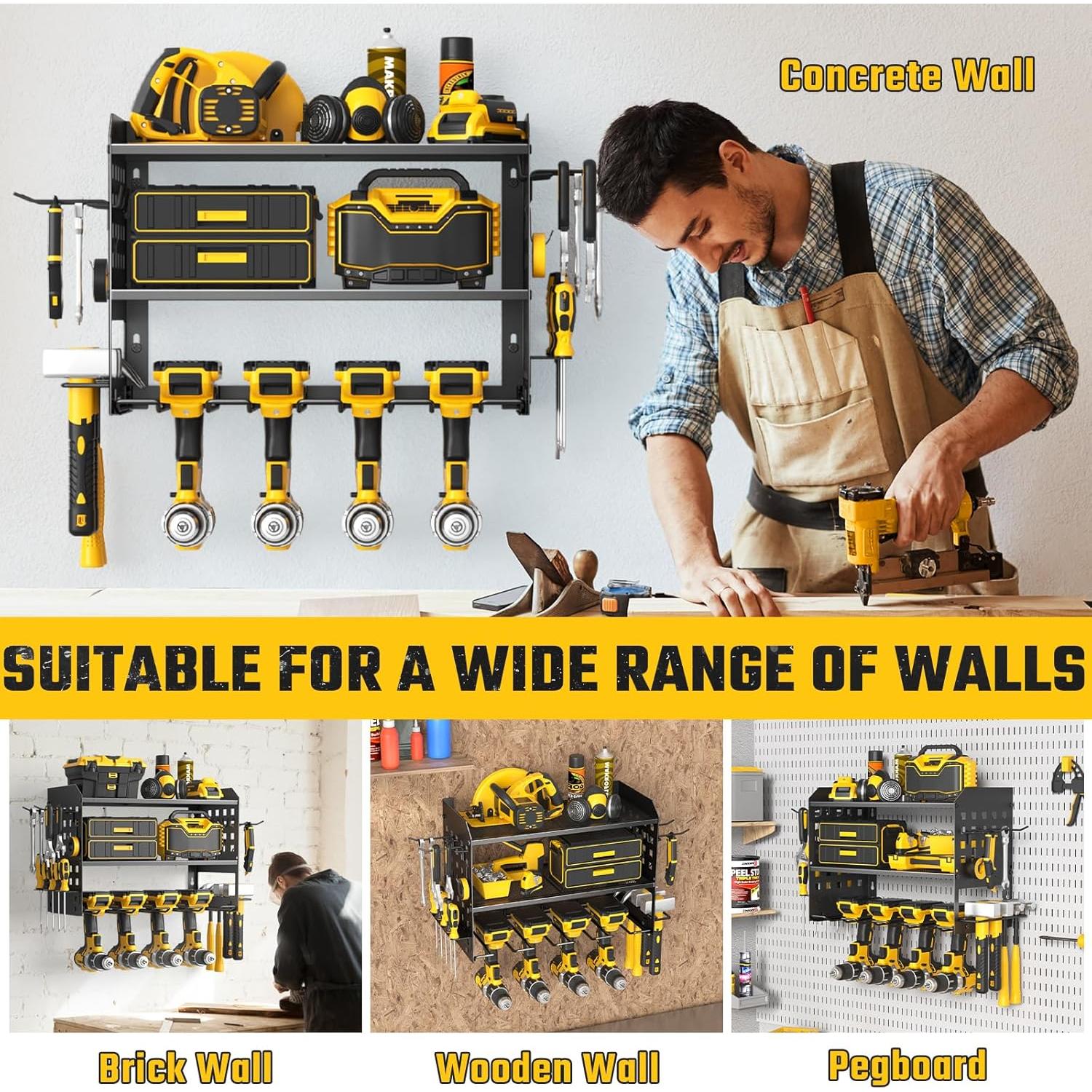 Organizador de Herramientas Eléctricas SUNALLY 3 Capas 68.18 kg