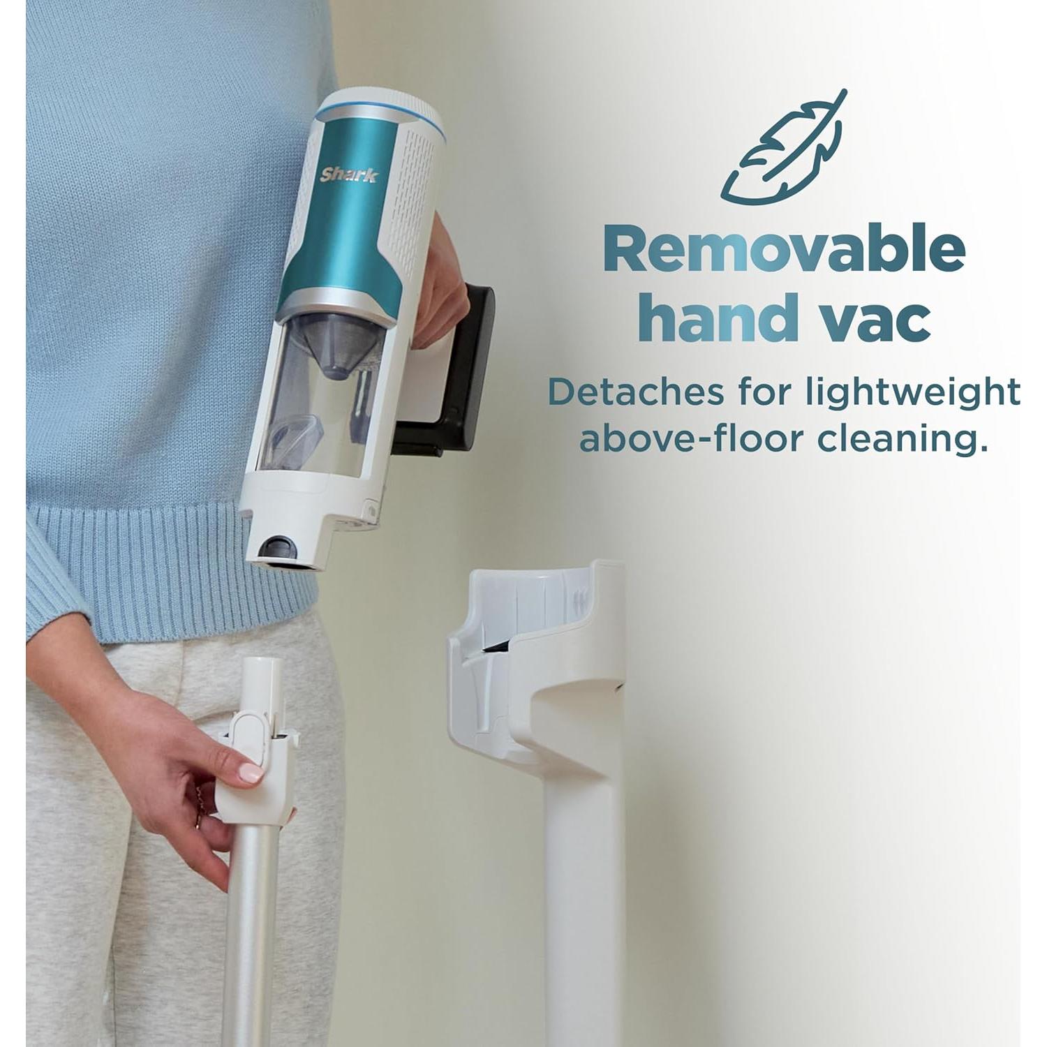 Aspiradora Inalámbrica Shark Clean & Empty - 40 min, HEPA, 1.3L