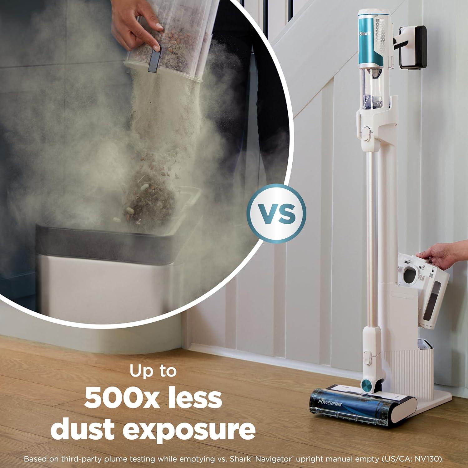 Aspiradora Inalámbrica Shark Clean & Empty - 40 min, HEPA, 1.3L