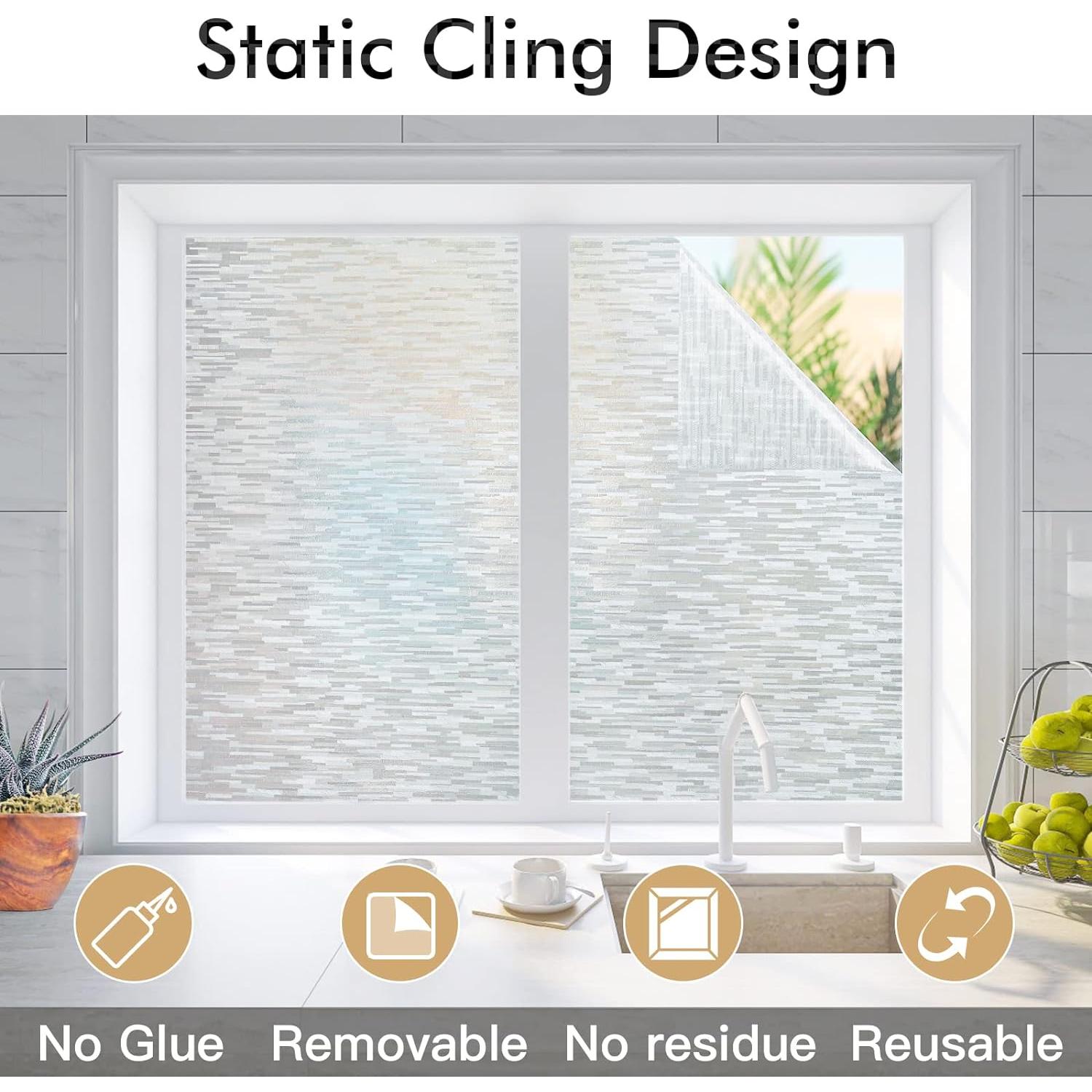 Película de Privacidad Haton 30x200 cm Vinilo Esmerilado UV