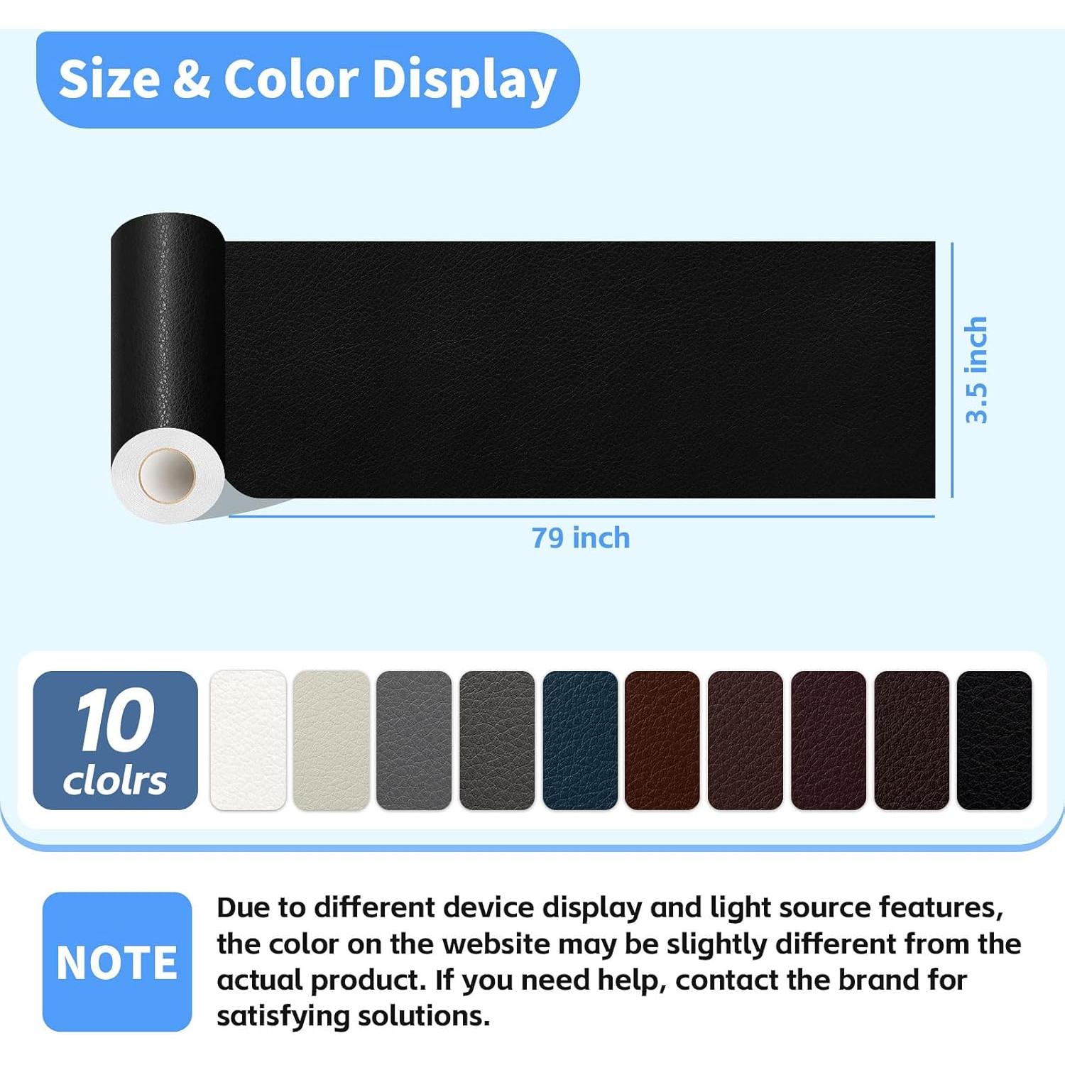 Parche de Reparación de Cuero Kangshoon Beige 8.9x200 cm