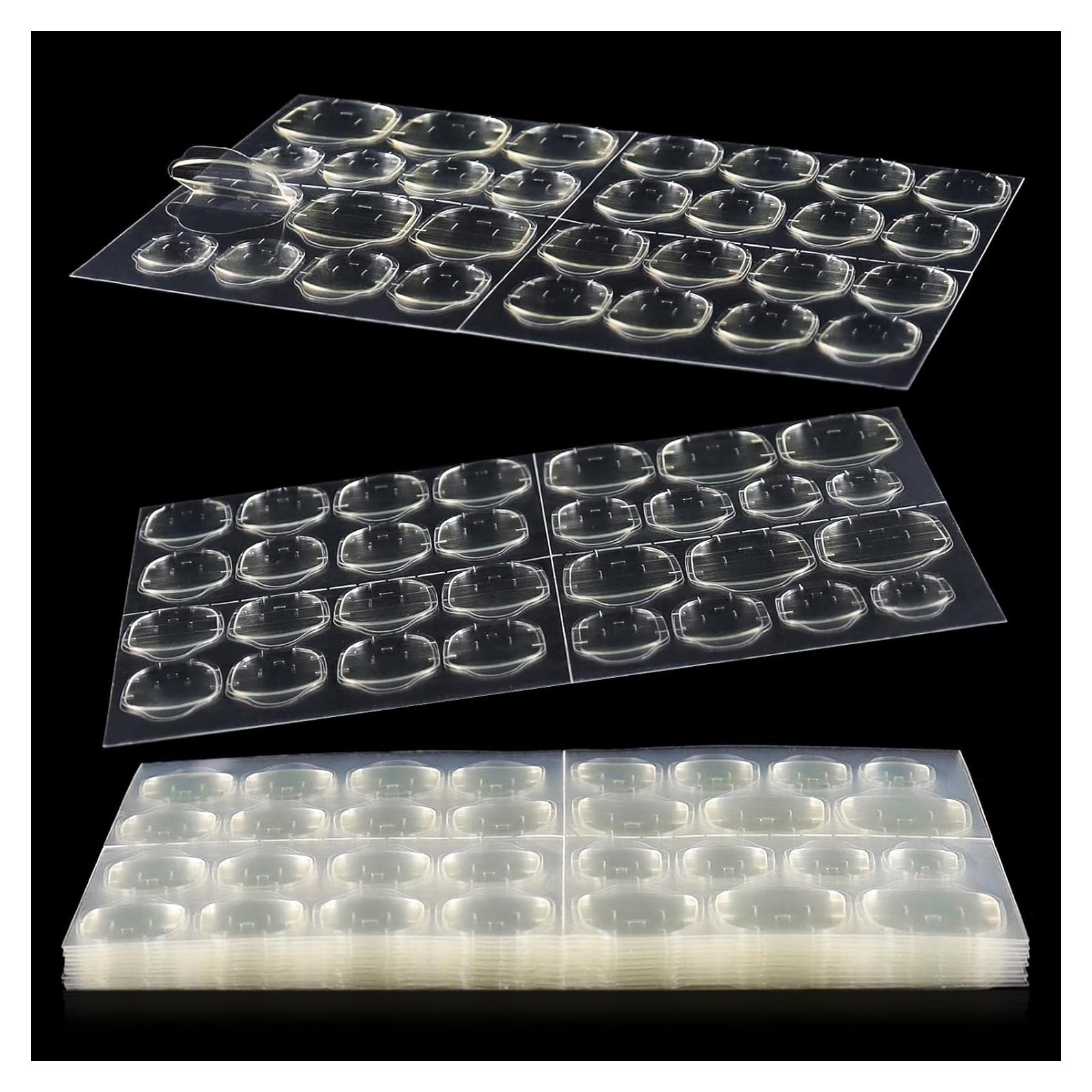 Pestañas Adhesivas para Uñas Allstarry 360pcs 15 Tamaños