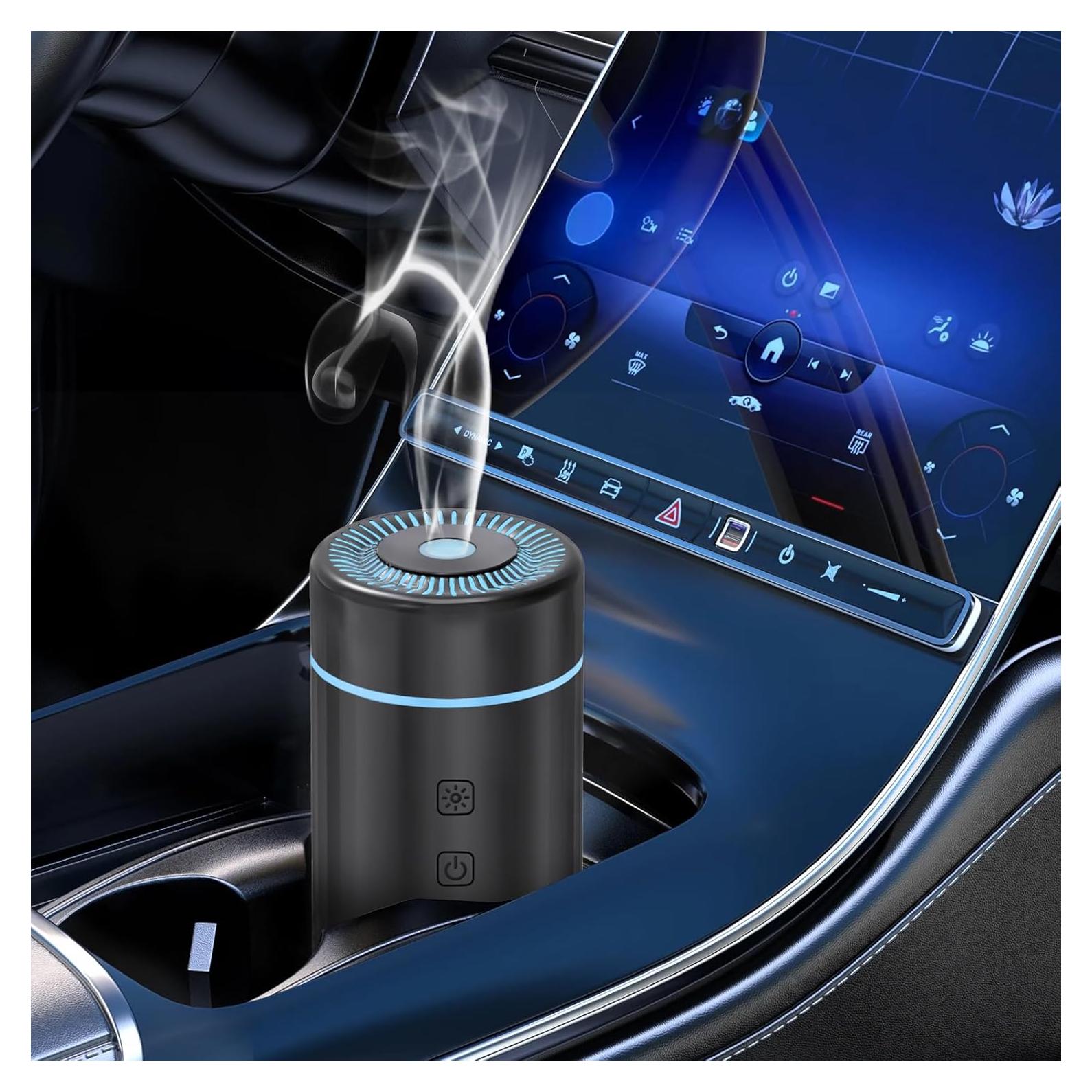 Difusor de Aromas Portátil SEEDSEEL 100ml Inalámbrico Negro