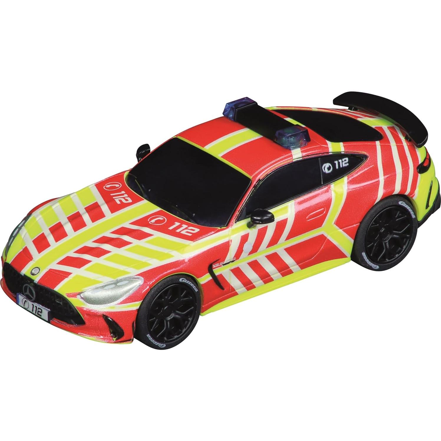 Coche de Slot Carrera GO!!! AMG Mercedes GT 63 1:43 Emergencia